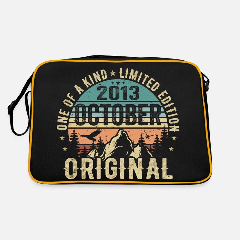 Oktober 2013 Geburtstagsgeschenk - Oktober 2013 Retro Tasche