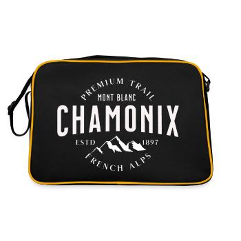 Chamonix Premium Trail Mont Blanc coul - Retro Bag - black/gold - Back