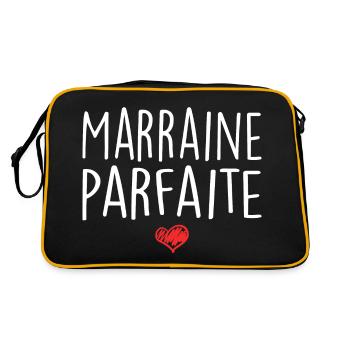 Marraine Parfaite - Pour Une Super Marraine - Sac Retro - noir/or - Dos