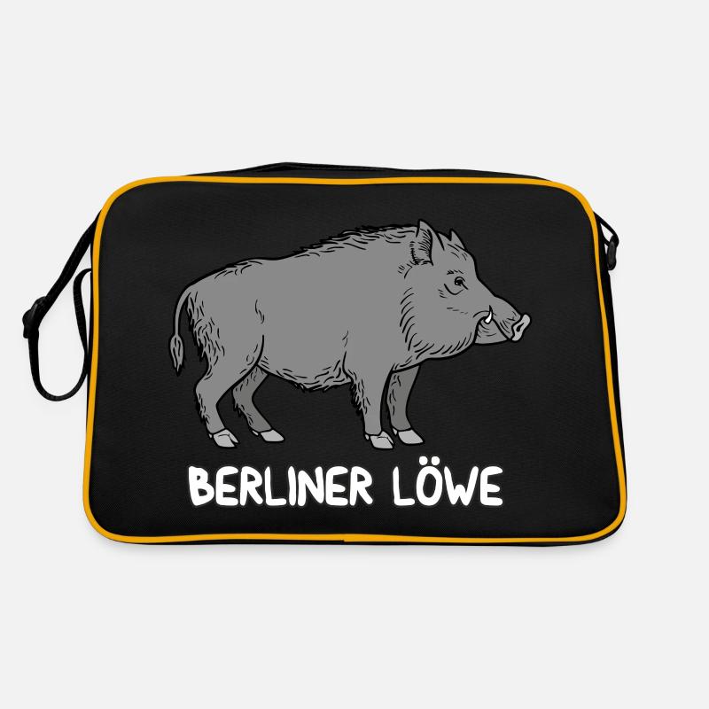 Berliner Löwe Retro Tasche