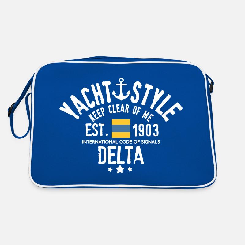 Yacht style keep clear of me . Code Delta Sac Retro
