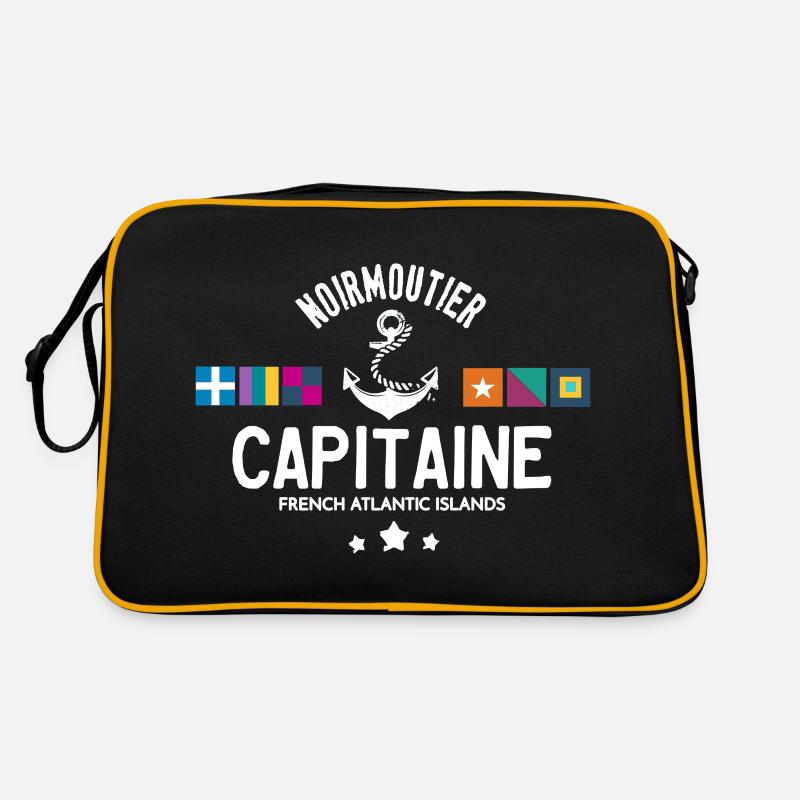 Capitaine Noirmoutier - Sac Retro - noir/or