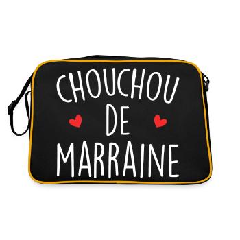 Chouchou De Marraine - Sac Retro - noir/or - Dos