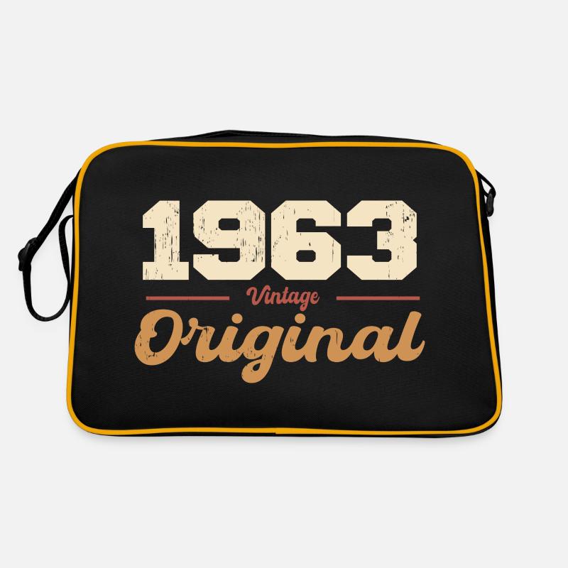 1963 Vintage Jubiläum Retro Geschenk 1963 Retro Tasche
