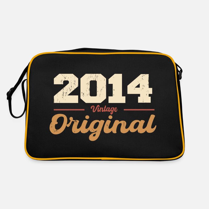 2014 Vintage Anniversary Retro Gift 2014 Retro Bag