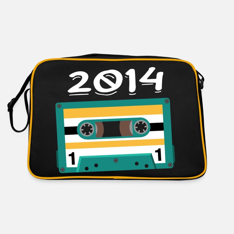 Cassette 2014 Vintage Anniversary 2014 Retro Bag
