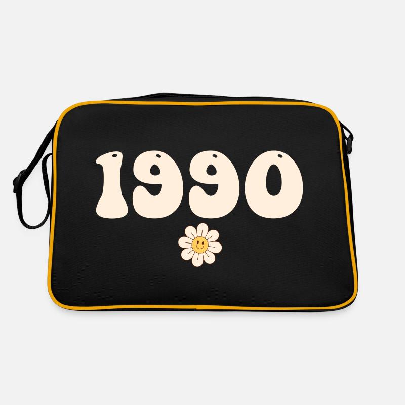 1990 - Cadeau né en 1990 Sac Retro