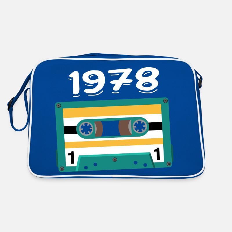 Cassette 1978 Vintage Anniversary 1978 Retro Bag