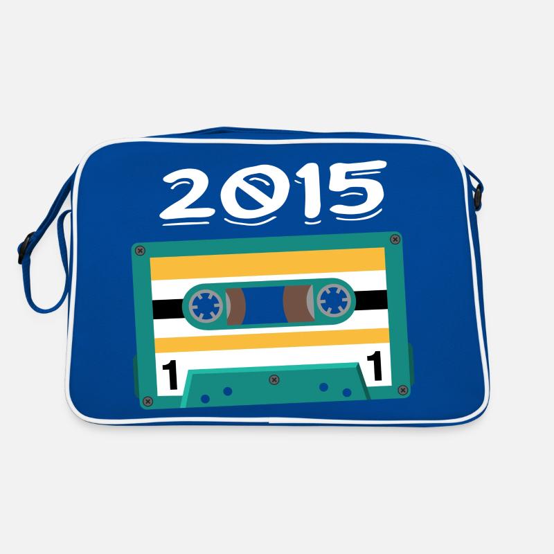Cassette 2015 Vintage Anniversary 2015 Retro Bag