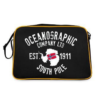 South Pole Oceanographic Norway - Sac Retro - noir/or - Dos
