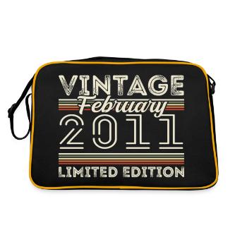February 2011 Anniversary Gift - February 2011 - Retro Bag - black/gold - Back