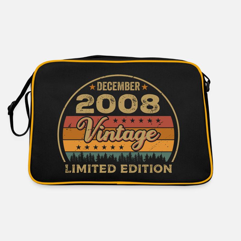Anniversaire Décembre 2008 Cadeau Décembre 2008 Sac Retro