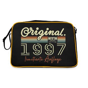 Original 1997 Vintage 1997 Birthday Retro 1997 - Retro Bag - black/gold - Back