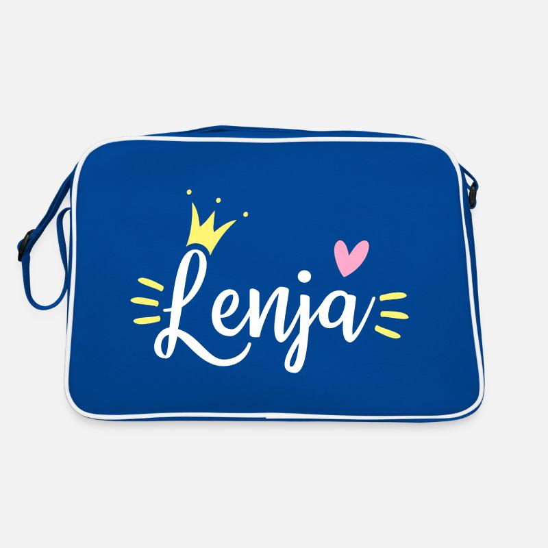 Couronne de nom Lenja Sac Retro