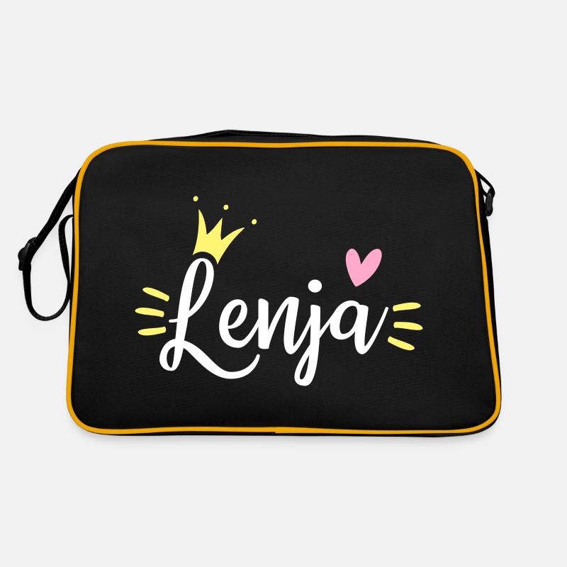 Couronne de nom Lenja Sac Retro