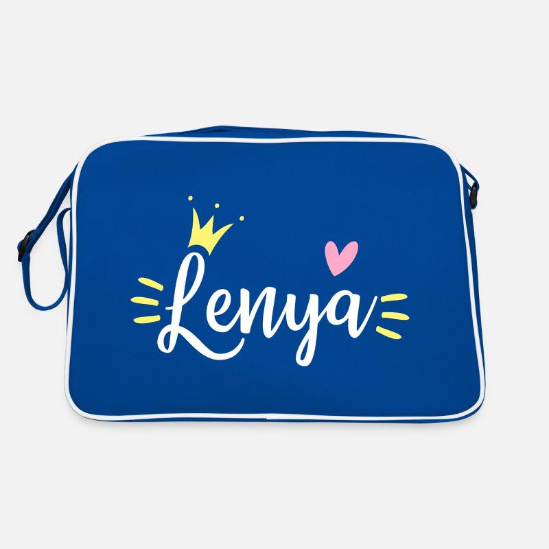 Couronne de nom Lenya Sac Retro