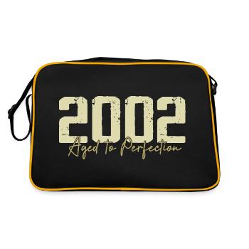 Original 2002 Rétro 2002 Cadeau d’anniversaire 2002 - Sac Retro - noir/or - Dos