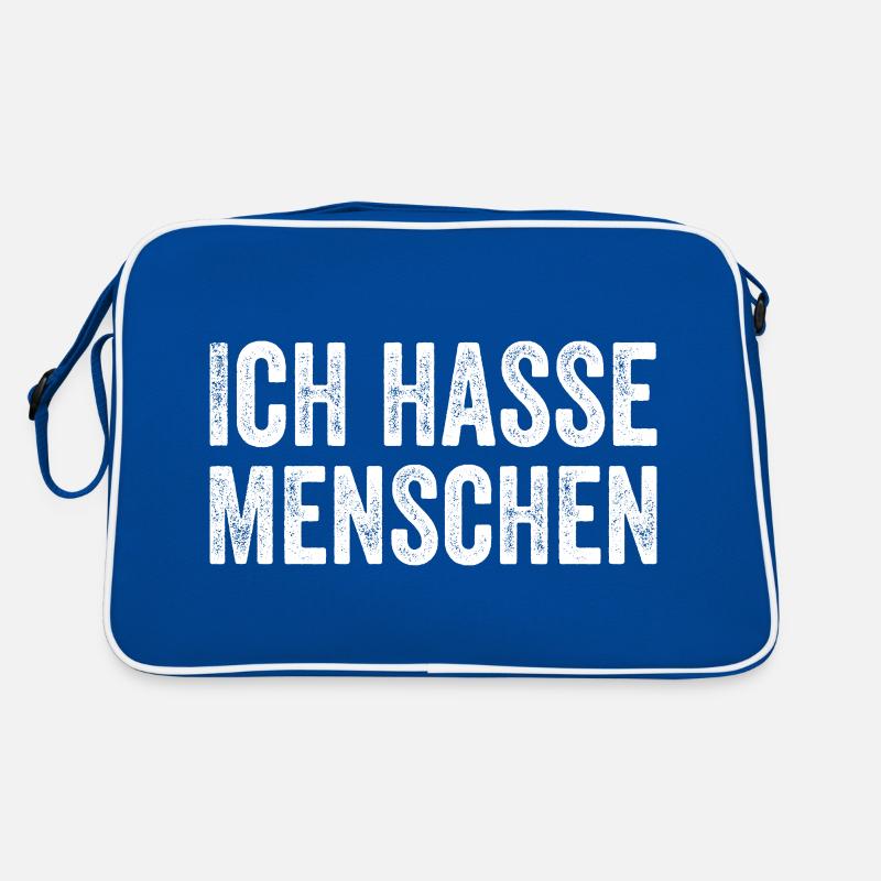 Je déteste les gens Sac Retro
