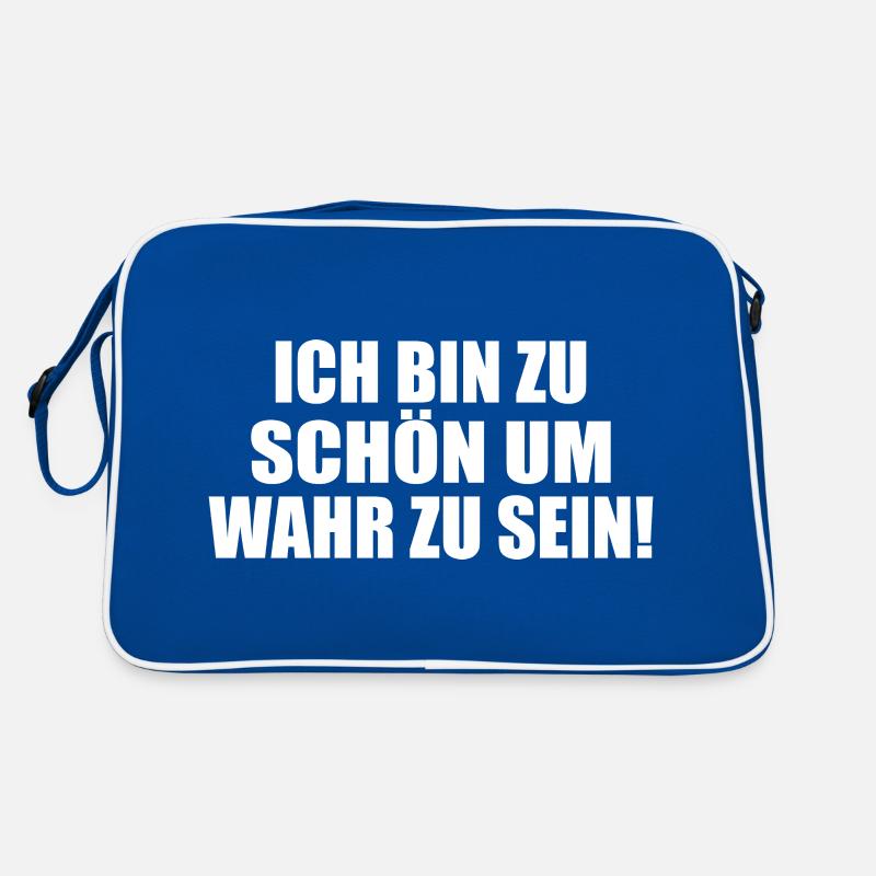 too good to be true Self-absorbed Selfish Selfish Retro Bag