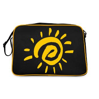Die Sonne le soleil - Sac Retro - noir/or - Dos