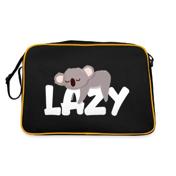 Lazy Koala - Retro Bag - black/gold - Back