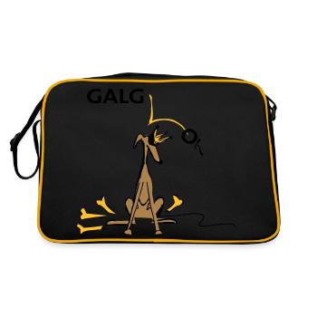 galg_oh - Retro Bag - black/gold - Back
