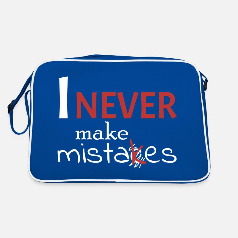 I'm never wrong Retro Bag