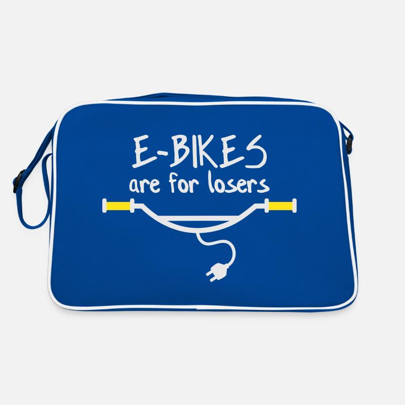 Les vélos électriques sont pour les perdants Sac Retro
