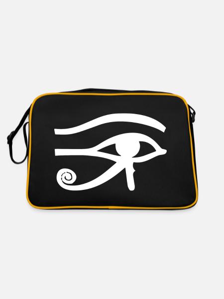 L’œil de Ra - Sac Retro - noir/or - Dos