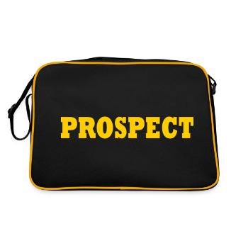 Prospect - Retro Bag - black/gold - Back