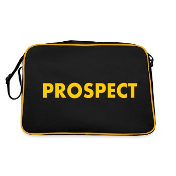 Prospect - Retro Bag - black/gold - Back