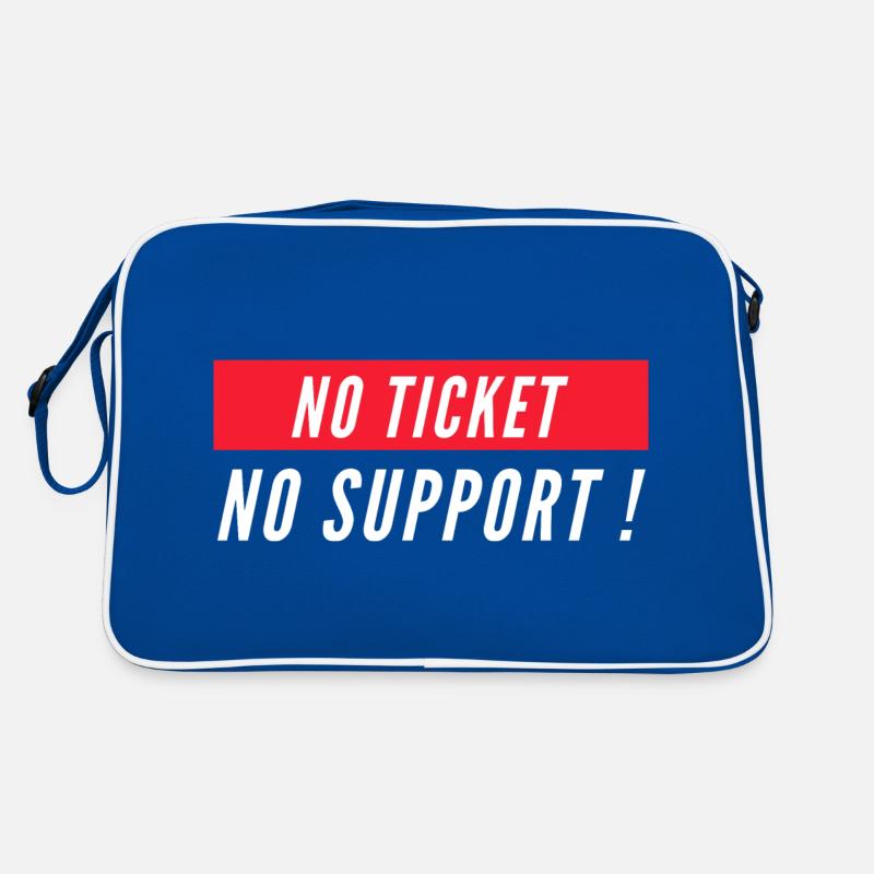 Pas de ticket pas de support! Informaticien informatique informatique Spruch Sac Retro
