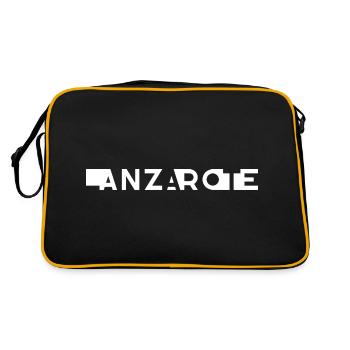 LANZAROTE – Îles Canaries – Espagne - Sac Retro - noir/or - Dos