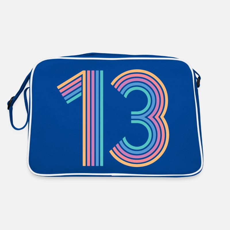 Cool Number 13 - 13 ans 13e anniversaire cadeau Sac Retro