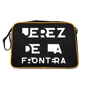 JEREZ DE LA FRONTER – Cadix – Andalousie – Espagne - Sac Retro - noir/or - Dos
