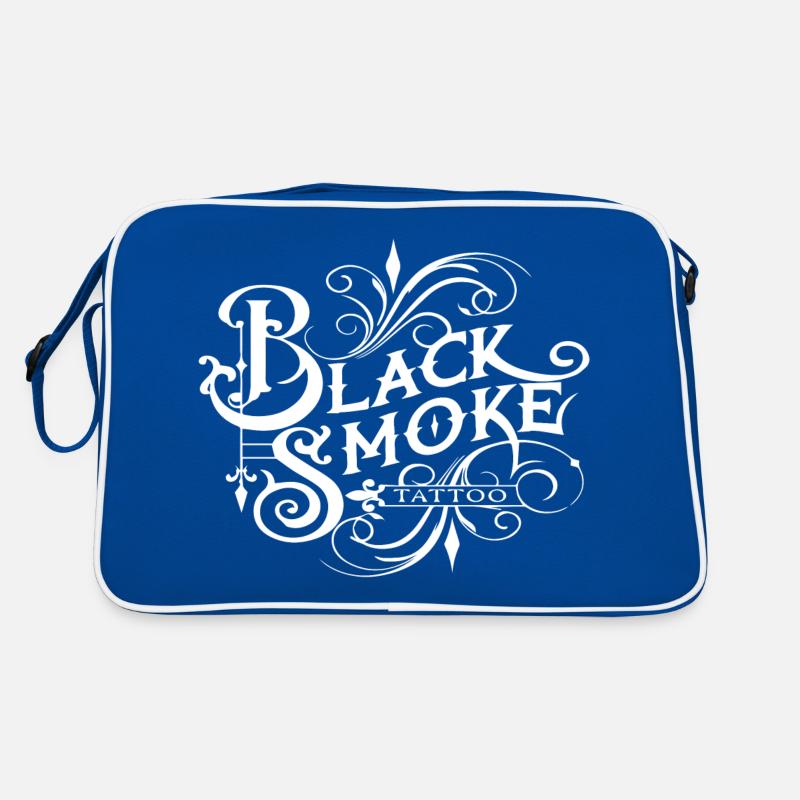 Logo white Retro Tasche