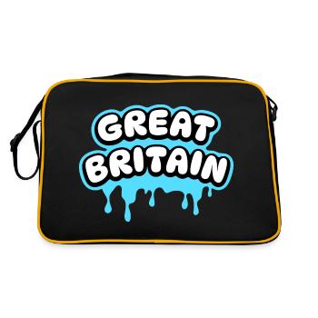Great Britain - Retro Bag - black/gold - Back