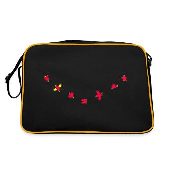 Birdies - Sac Retro - noir/or - Dos