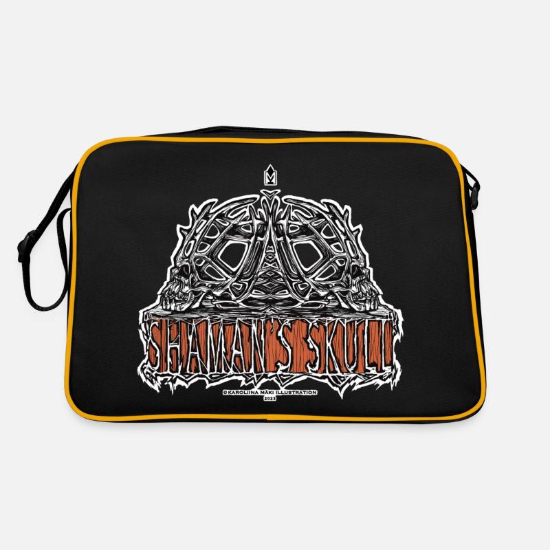 Shaman's Skull Witchy Retro Bag
