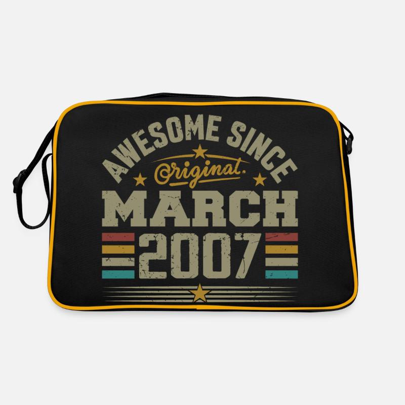 March 2007 Birthday Vintage Gift Idea 2007 Retro Bag