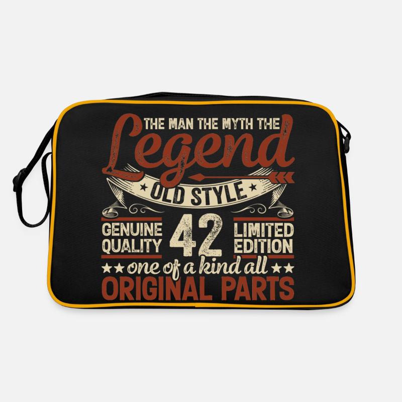 42 years old, Legends 1982 Vintage 1982 Jubilee Retro Bag