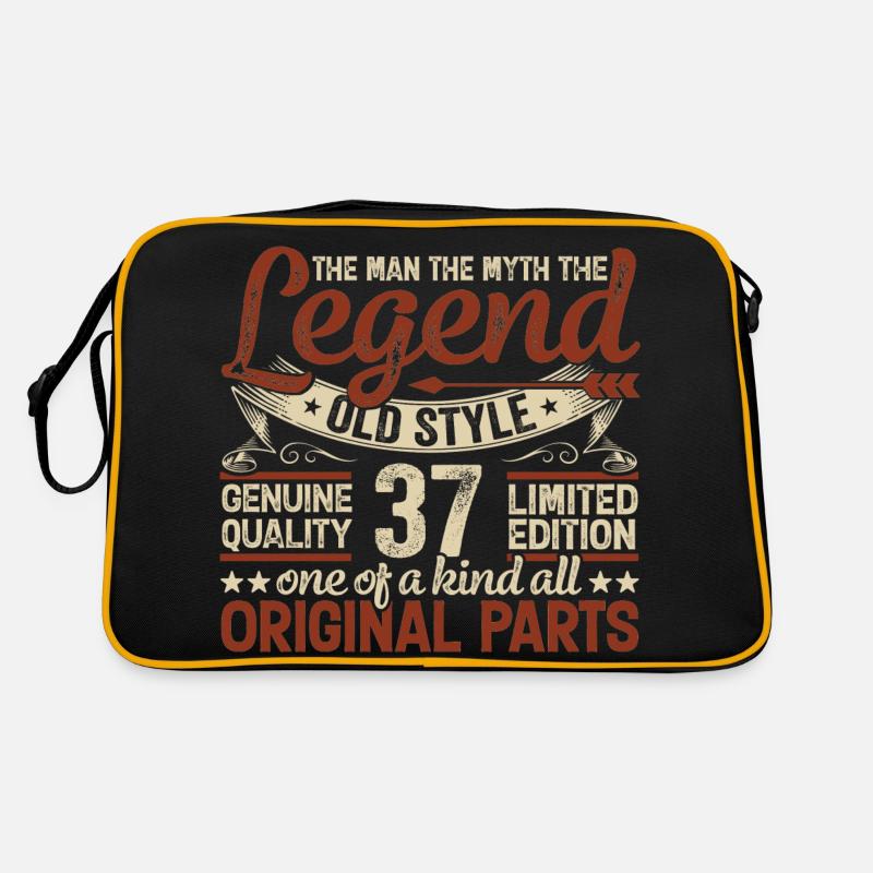 37 ans, Légendes 1987 Millésime 1987 Anniversaire Sac Retro