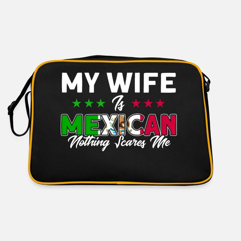 Drapeau mexicain Cadeau de racines mexicaines Sac Retro