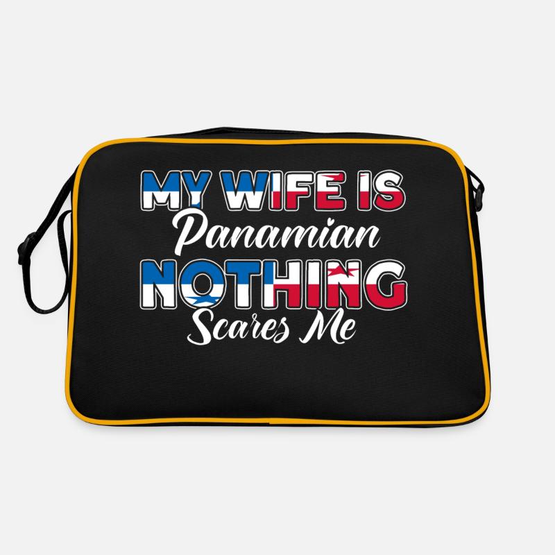 Panamanian Flag Panamanian Roots gift Retro Bag
