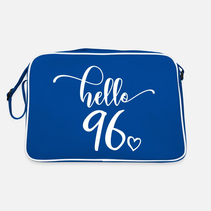 Hello 96 - Mignon cadeau de 96e anniversaire, 96 ans Sac Retro