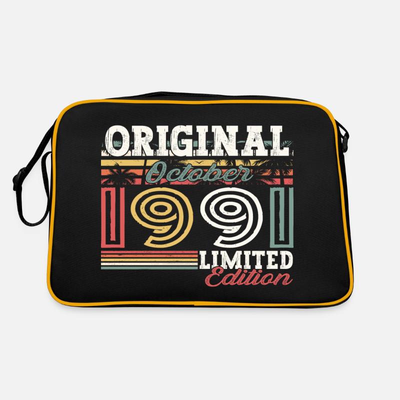 Original October 1991 31st Birthday Gift Cool Retro Bag