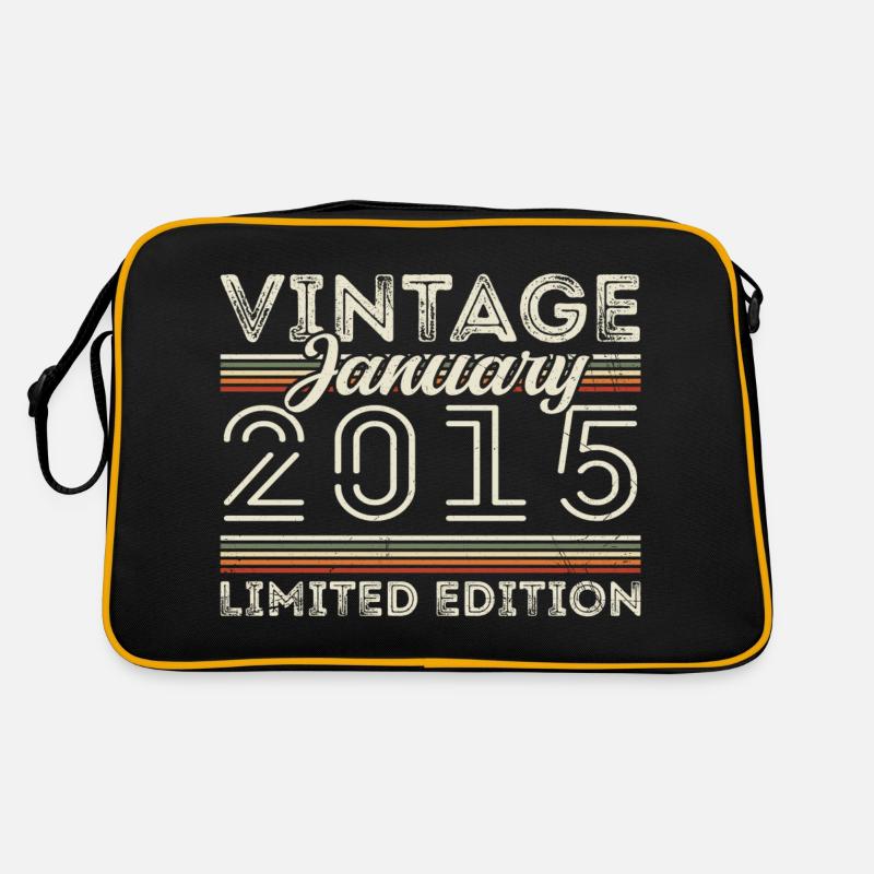 Janvier 2015 Millésime 2015 - Anniversaire Janvier 2015 Sac Retro