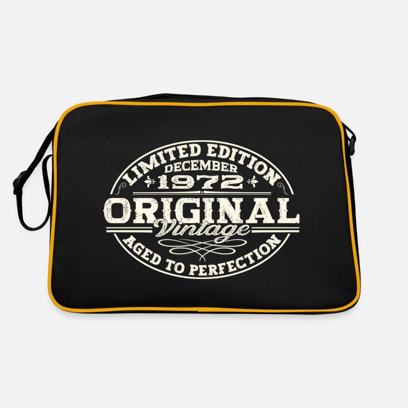 Original December 1972 50th birthday gift Retro Bag