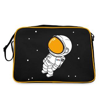 Aventurier cosmique - Sac Retro - noir/or - Dos