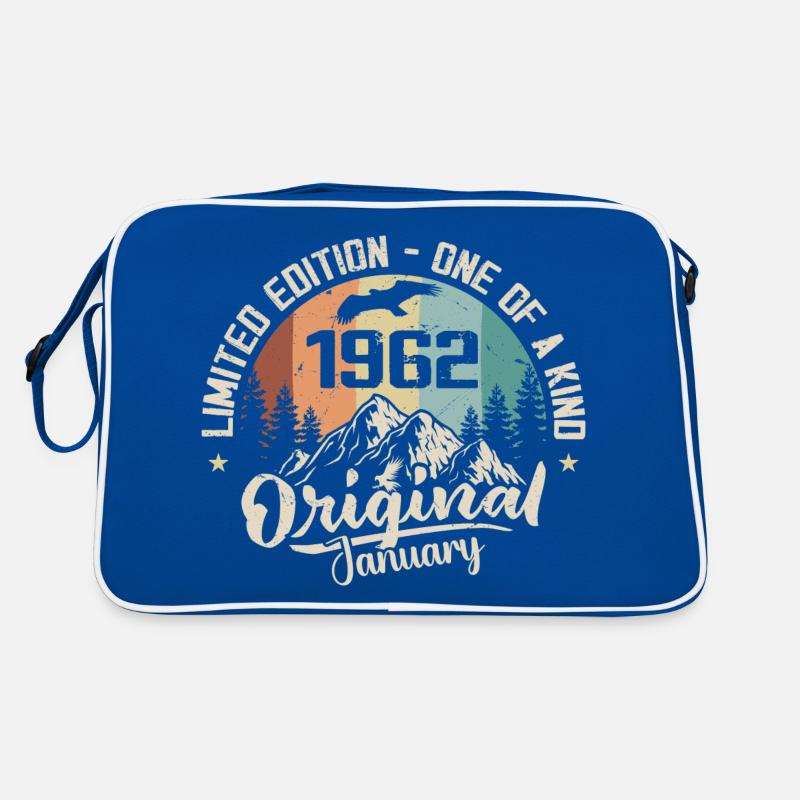 Janvier 1962 Original Cadeau D'anniversaire 63 Ans Sac Retro